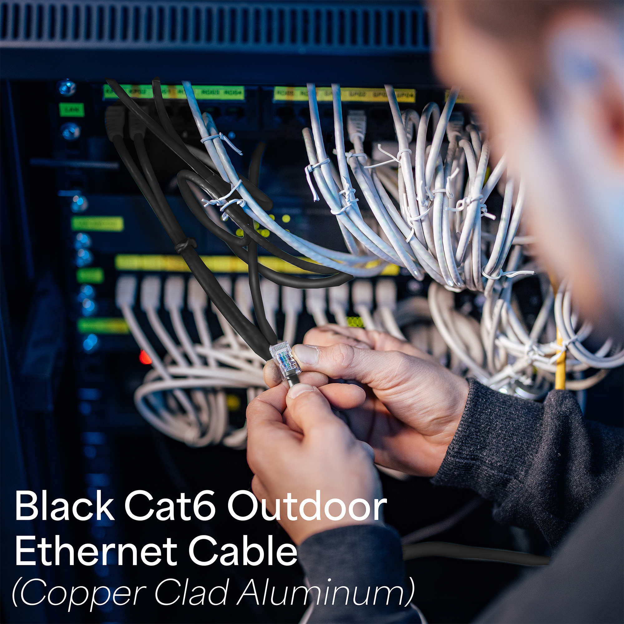 VIVO 250ft Cat6 LAN Network Ethernet Cable Wire Cat-6 Waterproof Outdoor Burial Image 3