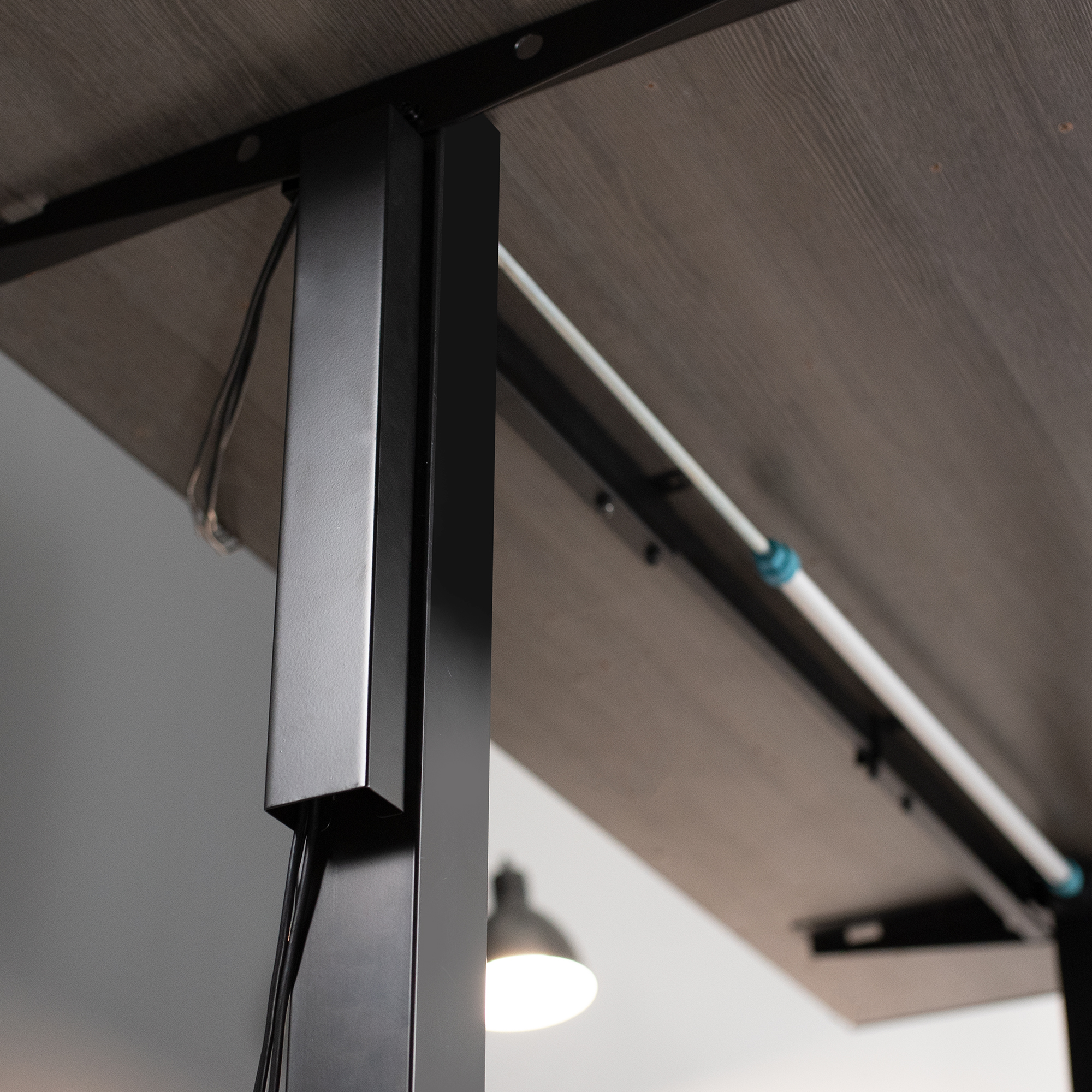 VIVO Black Magnetic Vertical Cable Management Channel, Wire Organizer Image 8