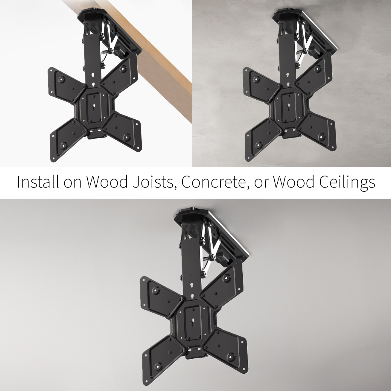USED Electric Motorized Flip Down Pitched Roof Ceiling TV Mount for 23" to 55" Image 8