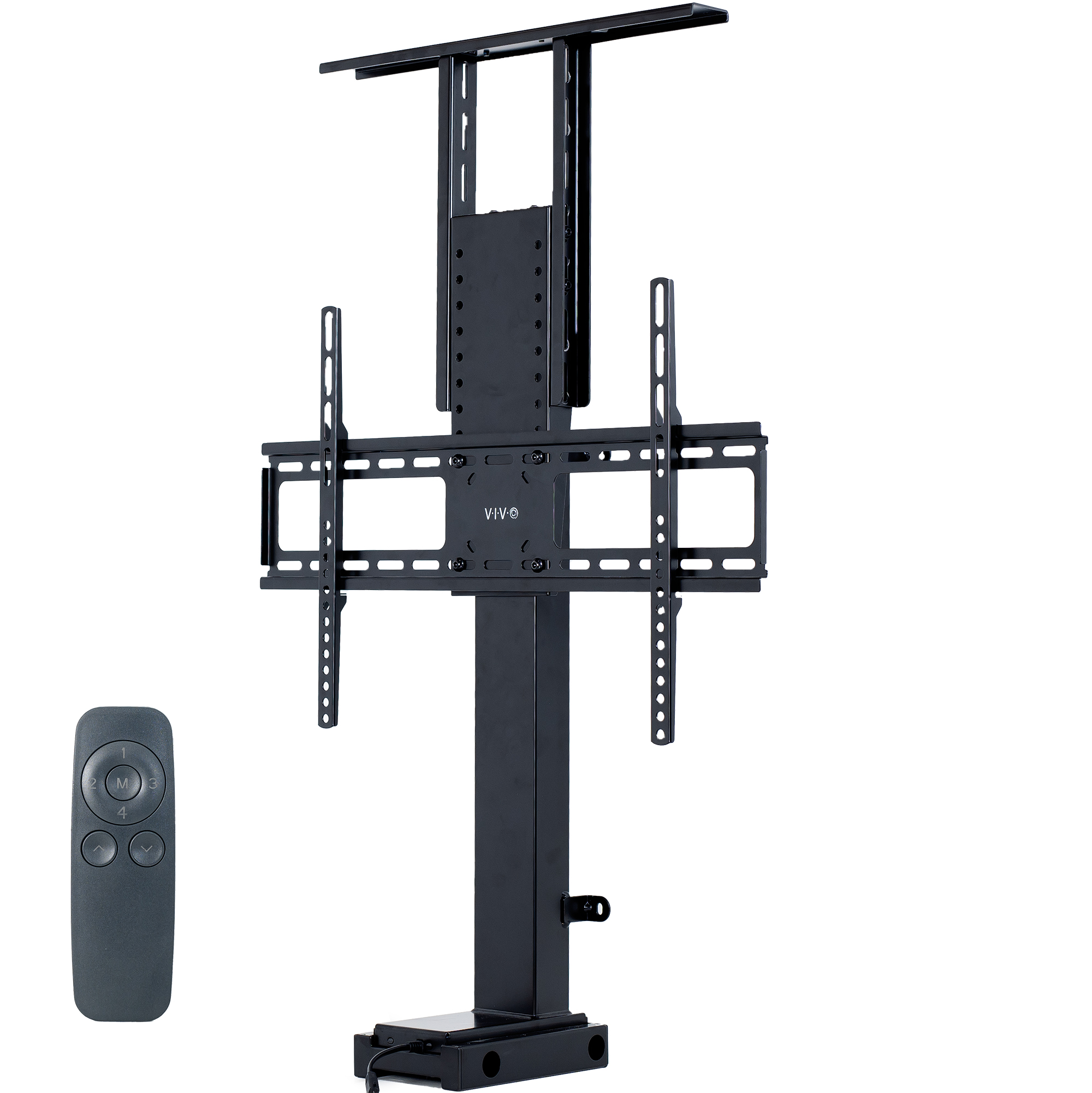 USED VIVO TV Motorized Vertical Stand Lift 32" to 65", Height Adjustable Mount Image 1