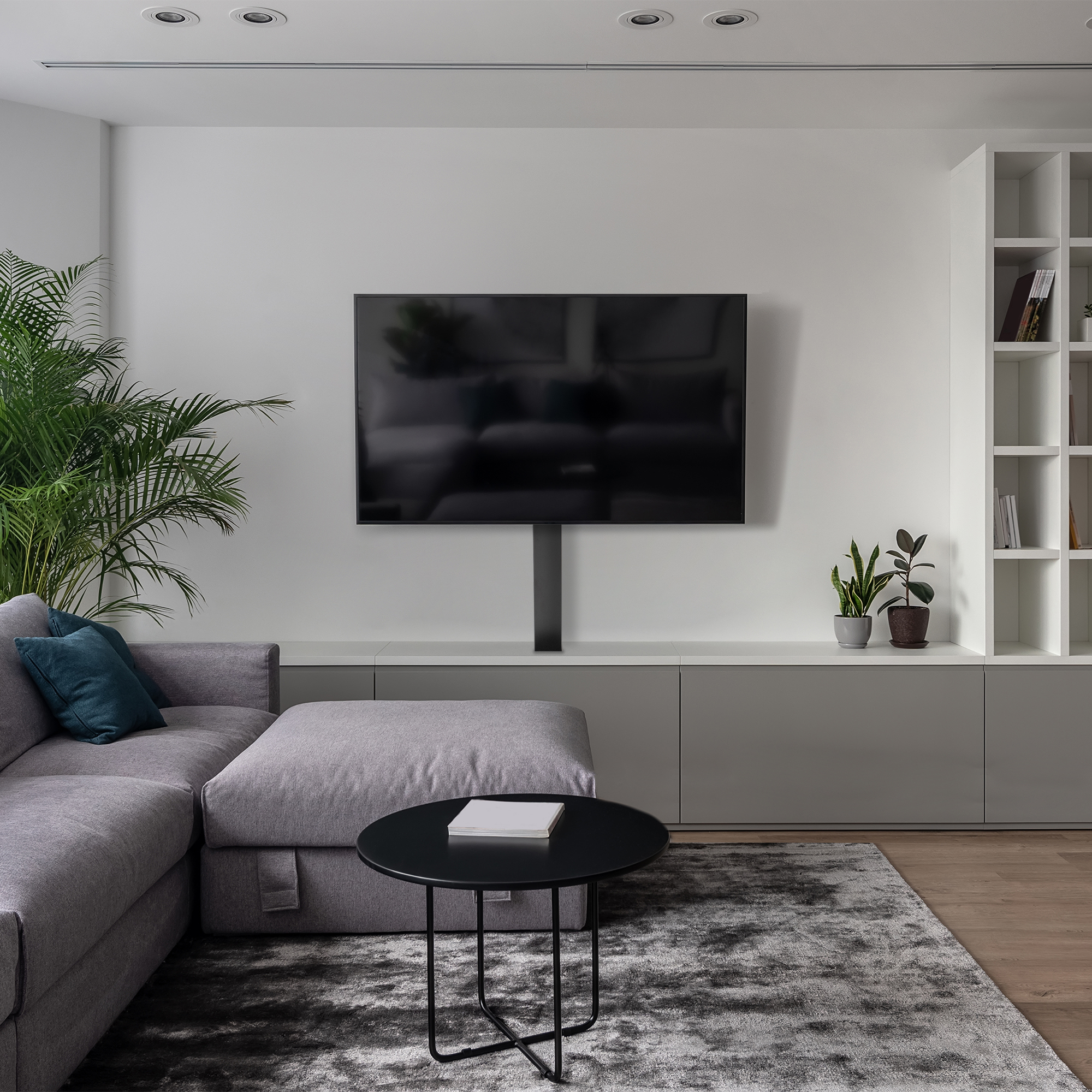 VIVO TV Motorized Vertical Stand Lifts up to 77" Screen, Height Adjustable Mount Image 8