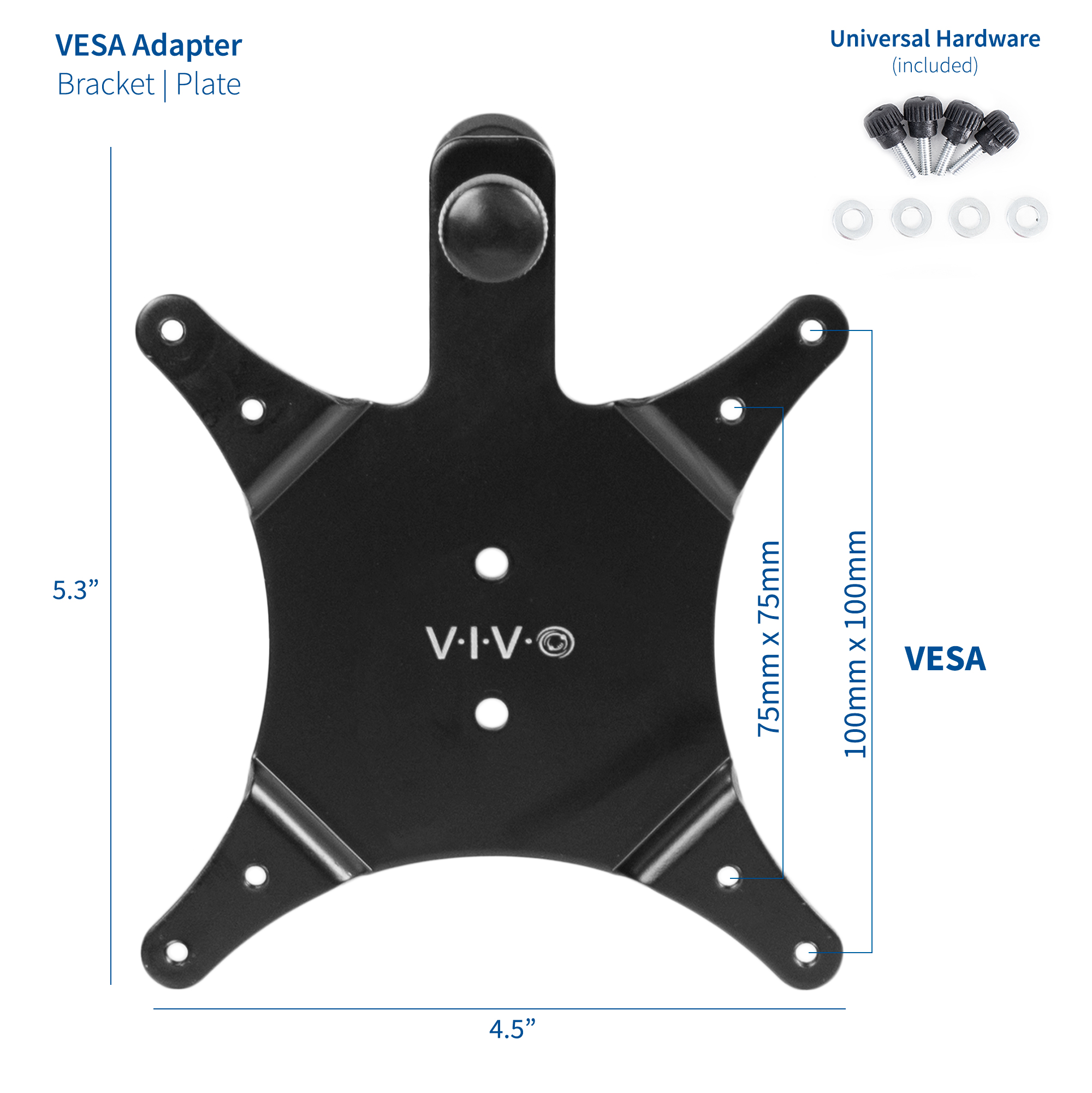 VIVO VESA Adapter Plate Bracket Designed for Compatible Viotek and MSI Monitors Image 2