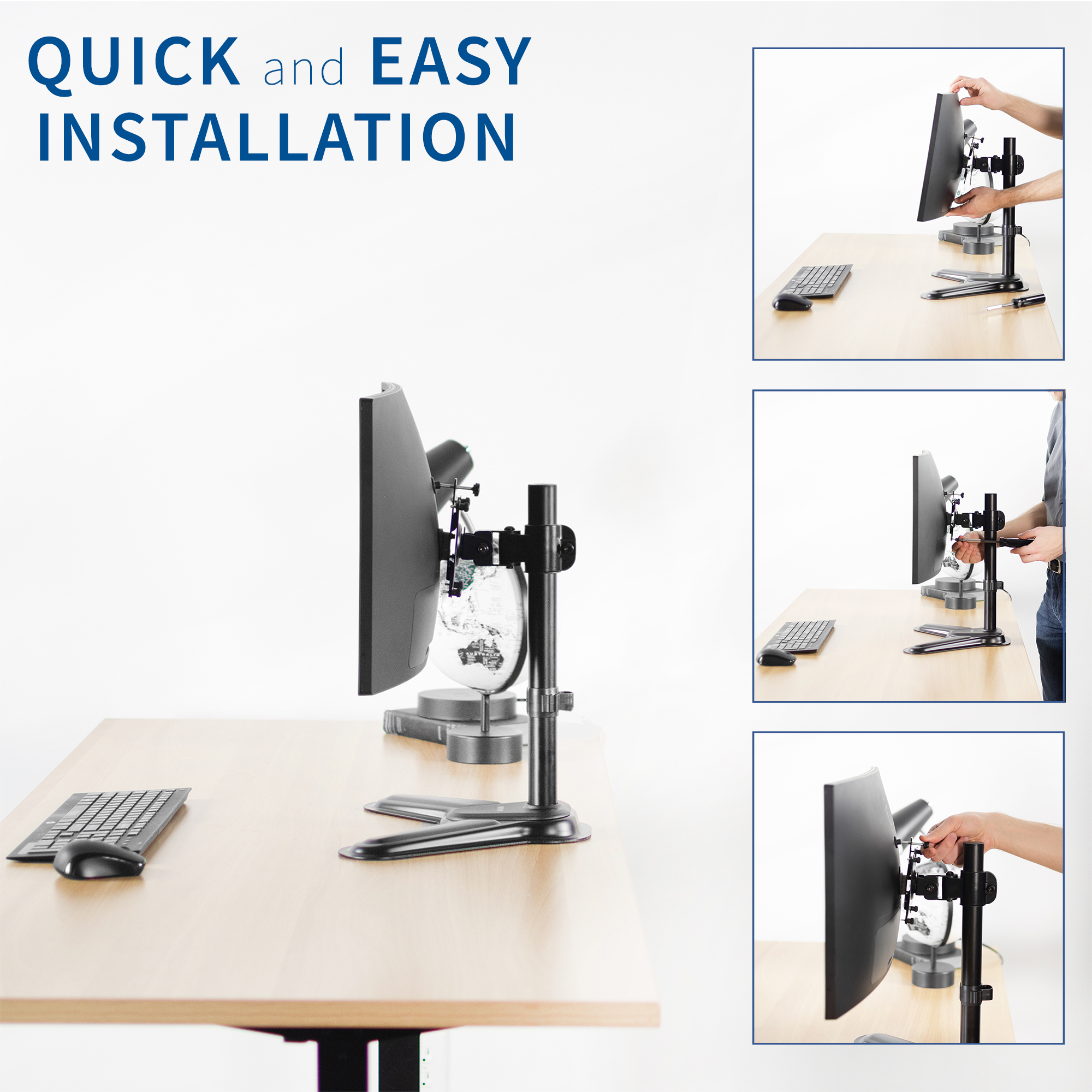 VIVO VESA Adapter Plate Bracket Designed for Compatible Viotek and MSI Monitors Image 6