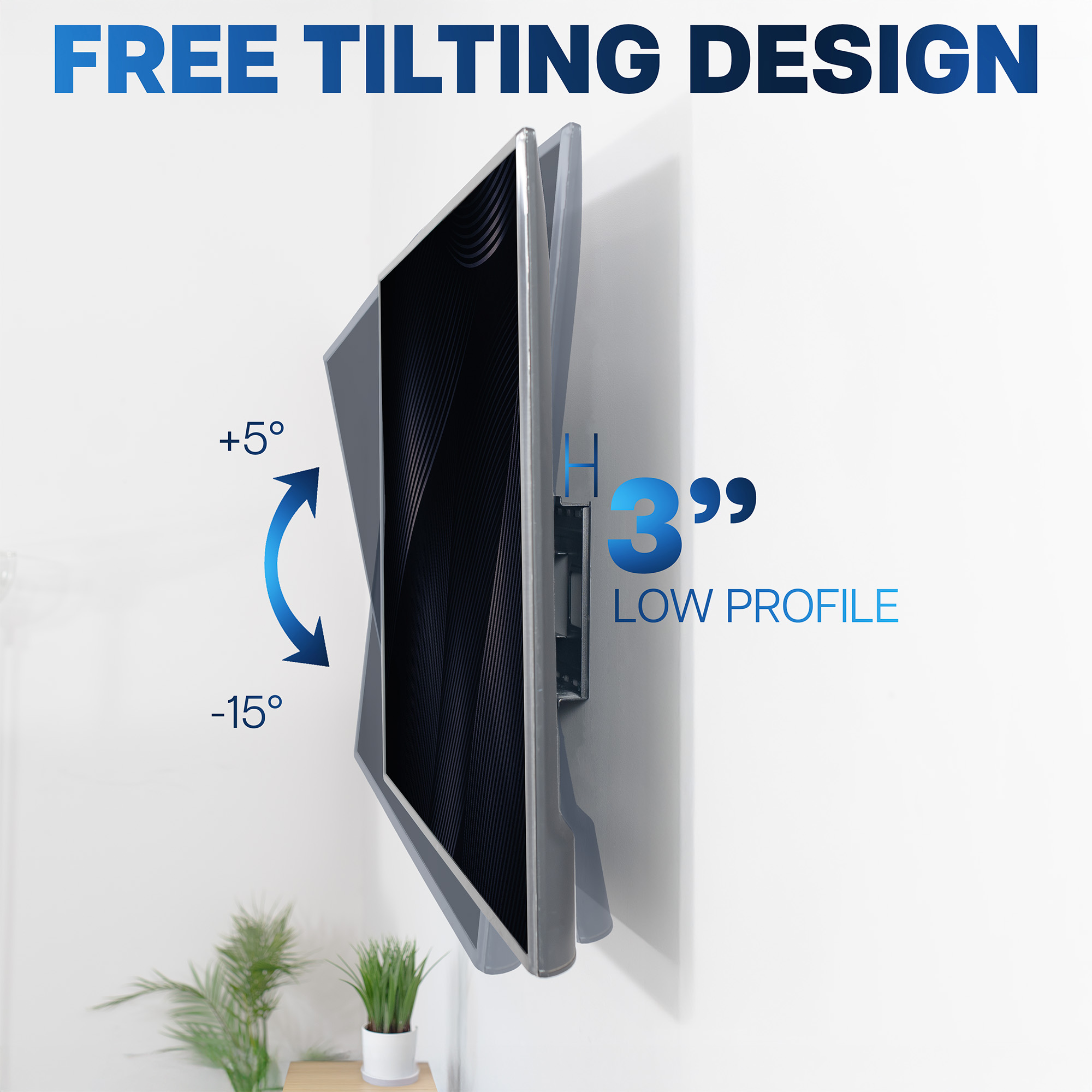 VIVO Heavy Duty Full Motion 43" to 85" TV Wall Mount Image 4